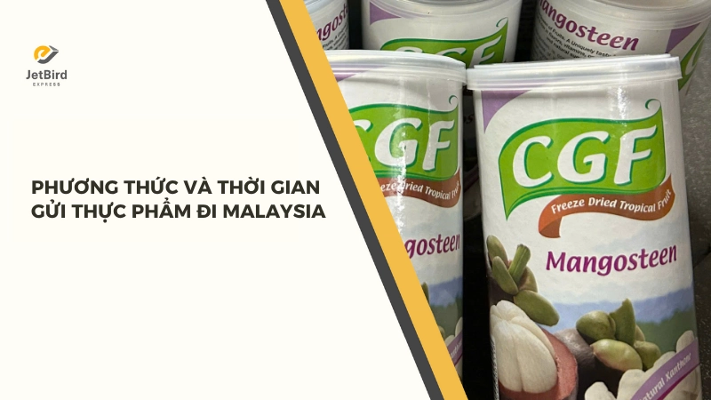 Phương thức gửi thực phẩm đi Singapore