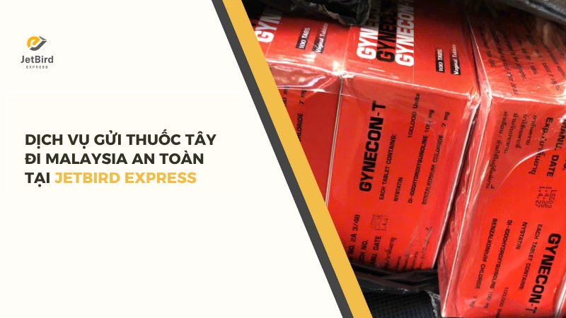 Dịch vụ gửi thuốc tây đi Malaysia của Jetbird Express