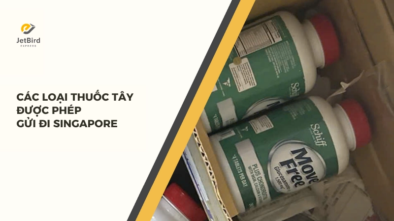 Các loại thuốc tây được phép gửi đi Singapore