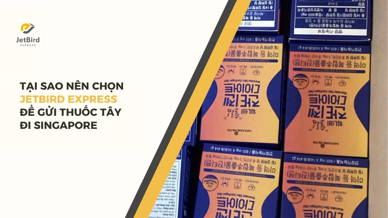 Tại sao chọn Jetbird Express để gửi thuốc tây đi Singapore