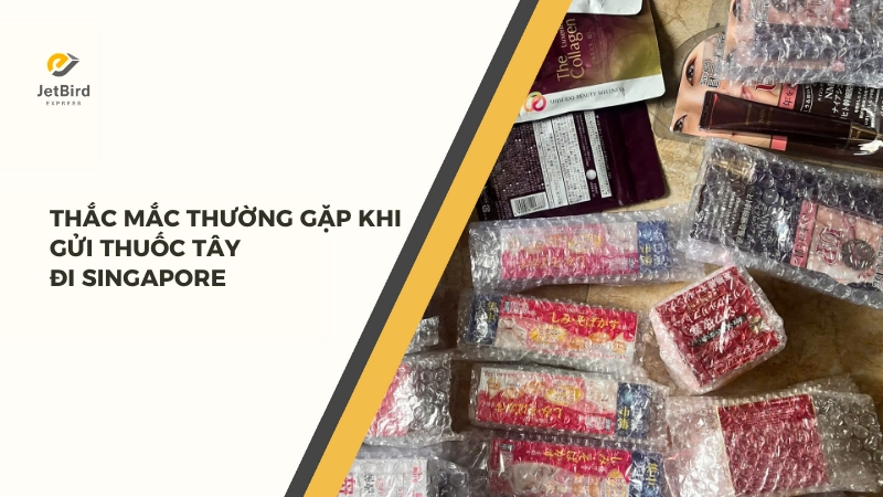 Thắc mắc thường gặp khi thuốc tây đi Singapore