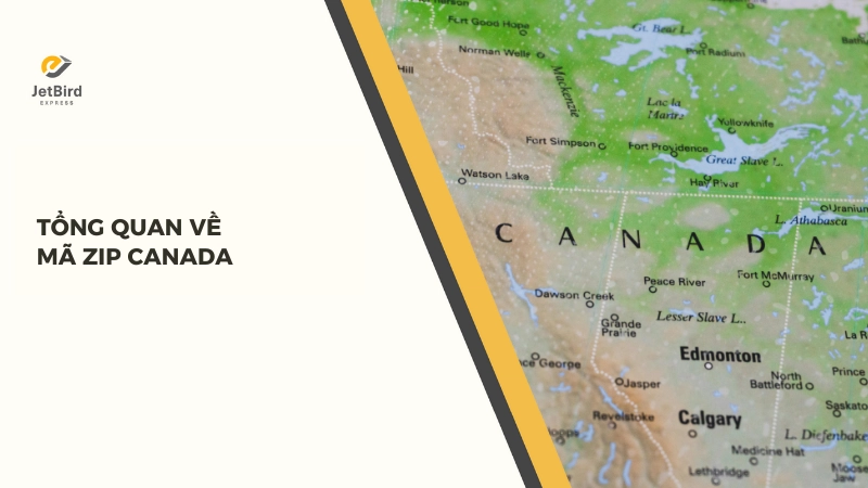 Mã Zip Canada là một chuỗi ký tự chữ cái và số