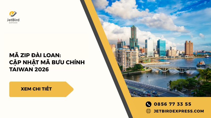 Mã Zip Đài Loan: Cập Nhật Mã Bưu Chính Đài Loan 2026 Theo Khu Vực