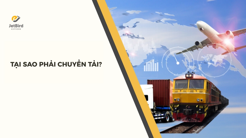 Transshipment ra đời để khắc phục việc không có hãng vận tải nào có thể khai thác toàn bộ các tuyến toàn cầu bằng một hành trình duy nhất